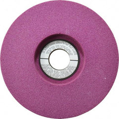 Grier Abrasives - 7" Diam x 1-1/4" Hole x 1" Thick, J Hardness, 60 Grit Surface Grinding Wheel - Aluminum Oxide, Type 5, Medium Grade, 3,600 Max RPM, Vitrified Bond, One-Side Recess - A1 Tooling