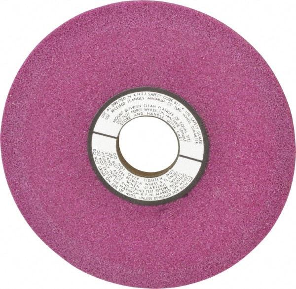 Grier Abrasives - 6" Diam, 1-1/4" Hole Size, 1/2" Overall Thickness, 60 Grit, Type 12 Tool & Cutter Grinding Wheel - Medium Grade, Aluminum Oxide, J Hardness, Vitrified Bond, 4,138 RPM - A1 Tooling