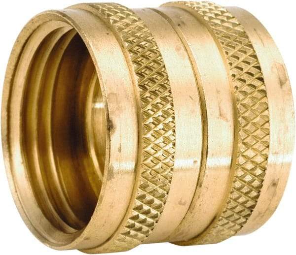 ANDERSON METALS - 3/4 GHT Garden Hose Female Swivel - Lead Free Brass, Female Hose to Female Hose Swivel Connector - A1 Tooling