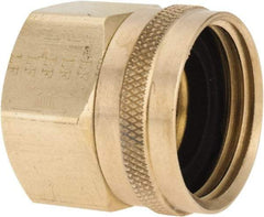 ANDERSON METALS - 3/4 FGHT & 3/4 FPT Garden Hose Female x FIP Swivel - Lead Free Brass, Female Hose to Female Pipe Swivel Connector - A1 Tooling