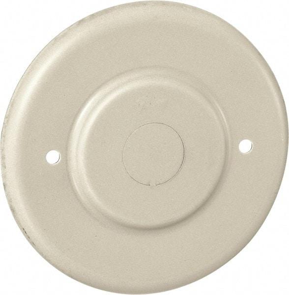 Hubbell Wiring Device-Kellems - 4.19 Inch Wide x 0.38 Inch High, Round Raceway Cover - Ivory, For Use with HBL500 Series Raceways and HBL750 Series Raceways - A1 Tooling