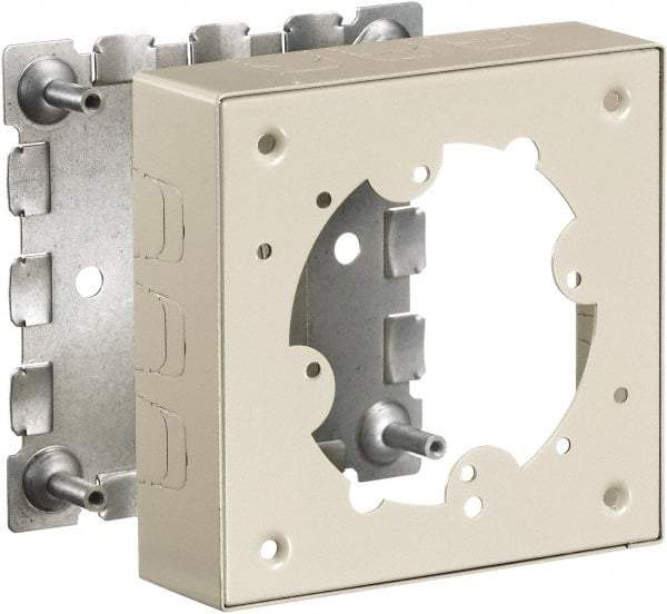 Hubbell Wiring Device-Kellems - 4.64 Inch Long x 1.38 Inch Wide x 4.54 Inch High, Rectangular Raceway Box - Ivory, For Use with HBL500 Series Raceways and HBL750 Series Raceways - A1 Tooling