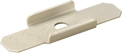 Hubbell Wiring Device-Kellems - 2.51 Inch Long, Raceway Clip - Ivory, For Use with HBL500 Series Raceways and HBL750 Series Raceways - A1 Tooling