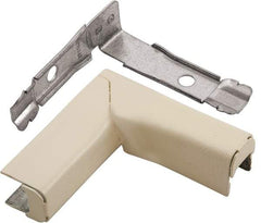 Hubbell Wiring Device-Kellems - 2.98 Inch Long x 0.94 Inch Wide x 3 Inch High, Raceway Elbow End - 90°, Ivory, For Use with HBL500 Series Raceways and HBL750 Series Raceways - A1 Tooling