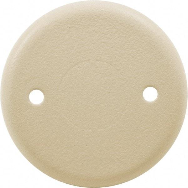 Hubbell Wiring Device-Kellems - 2.4 Inch Wide x 0.24 Inch High, Round Raceway Cover - Ivory, For Use with HBL500 Series Raceways and HBL750 Series Raceways - A1 Tooling