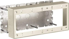 Hubbell Wiring Device-Kellems - 10.01 Inch Long x 1-3/4 Inch Wide x 4.54 Inch High, Rectangular Raceway Box - Ivory, For Use with HBL500 Series Raceways and HBL750 Series Raceways - A1 Tooling