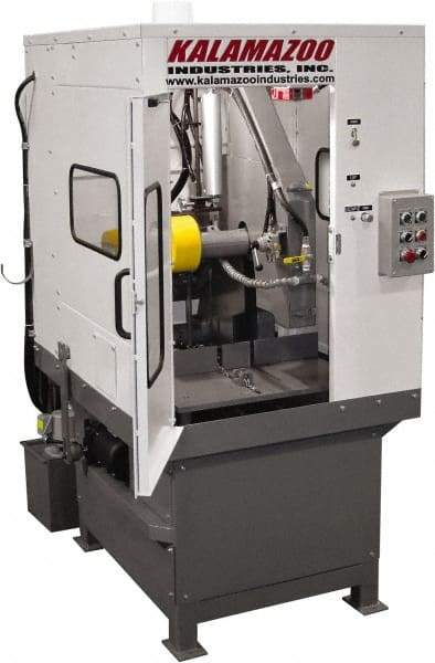 Kalamazoo - 15 or 20" Blade Diam, 1" Arbor Hole, Straight Chop & Cutoff Saw - 1,550 RPM, 20 hp, 220/440 Volts, 3 Phase - A1 Tooling