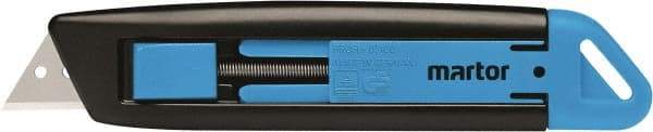 Martor USA - Retractable Utility Knife - Black & Blue Handle - A1 Tooling