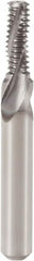 Seco - M12x1.75 Metric Coarse, 0.37" Cutting Diam, 3 Flute, Solid Carbide Helical Flute Thread Mill - Internal Thread, 1" LOC, 3.11" OAL, 12mm Shank Diam - A1 Tooling