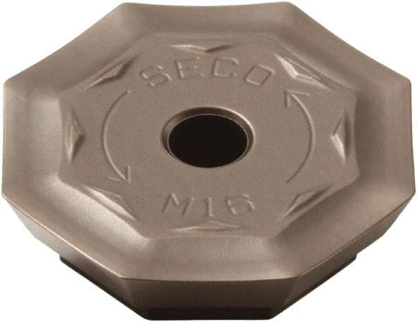 Seco - OFER070405 M16 Grade MK2050 Carbide Milling Insert - TiSiN/TiAlN Finish, 0.18" Thick, 0.706" Inscribed Circle - A1 Tooling