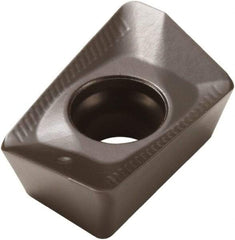 Seco - XOMX120440 ME08 Grade T350M Carbide Milling Insert - TiCN/Al2O3 Finish, 0.155" Thick, 0.157" Corner Radius - A1 Tooling