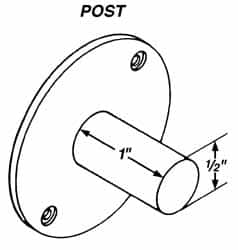 Mahr - Post Drop Indicator Back - Use with AGD Group 4 Series E/R - A1 Tooling