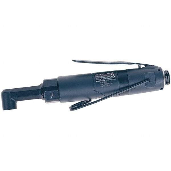 Ingersoll-Rand - 1/4" Keyed Chuck - Angled Handle, 2,700 RPM, 0.25 hp, 90 psi - A1 Tooling