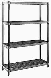 Metro - 36" Wide, 1-1/2" High, Open Shelving Shelf - Polymer, 24" Deep, Use with Metro Max I - A1 Tooling