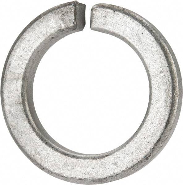 Value Collection - 1-3/4", 1.758" ID, 0.389" Thick Split Lock Washer - Grade 8 Spring Steel, Zinc-Plated Finish, 1.758" Min ID, 1.789" Max ID, 2.679" Max OD - A1 Tooling