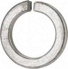 Value Collection - 1-3/4", 1.758" ID, 0.389" Thick Split Lock Washer - Grade 8 Spring Steel, Zinc-Plated Finish, 1.758" Min ID, 1.789" Max ID, 2.679" Max OD - A1 Tooling