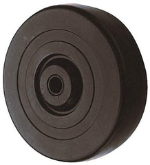 Albion - 3 Inch Diameter x 1-1/4 Inch Wide, Hard Rubber Caster Wheel - 210 Lb. Capacity, 1-19/32 Inch Hub Length, 5/16 Inch Axle Diameter, Self-Lube Bearing - A1 Tooling