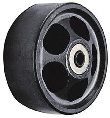 Albion - 6 Inch Diameter x 2 Inch Wide, Semi-Steel Caster Wheel - 1,650 Lb. Capacity, 2-3/8 Inch Hub Length, 1/2 Inch Axle Diameter, Roller Bearing - A1 Tooling