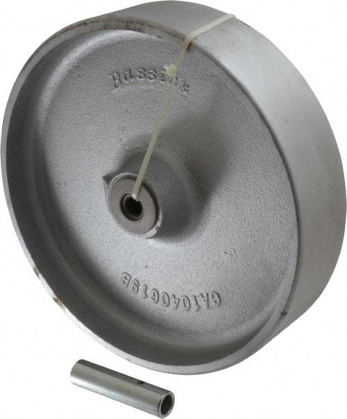 Albion - 10 Inch Diameter x 2-1/2 Inch Wide, Semi-Steel Caster Wheel - 1,650 Lb. Capacity, 2-15/16 Inch Hub Length, 1/2 Inch Axle Diameter, Roller Bearing - A1 Tooling