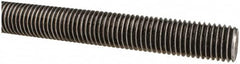 Made in USA - 3/4-10 UNC (Coarse), 6' Long, Low Carbon Steel Threaded Rod - Oil Finish Finish, Right Hand Thread - A1 Tooling