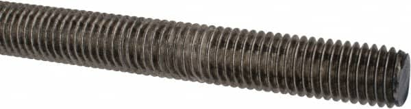 Made in USA - 5/8-11 UNC (Coarse), 6' Long, Stainless Steel Threaded Rod - Right Hand Thread - A1 Tooling