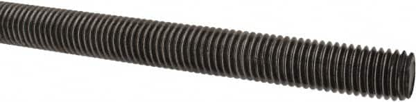 Value Collection - 5/8-11 UNC (Coarse), 6' Long, Alloy Steel Threaded Rod - Plain Finish, Right Hand Thread - A1 Tooling