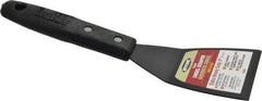 Hyde Tools - Stiff Carbon Steel Bent Chisel - 3" Blade Width, Polypropylene Handle - A1 Tooling