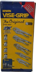 Irwin - 5 Piece Locking Plier Set - Comes in Kit Bag - A1 Tooling