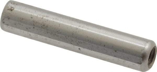 Gibraltar - 5/16" Diam x 1-1/2" Pin Length C-1215 Case Hardened Steel Pull Out Dowel Pin - 1 Beveled & 1 Threaded End - A1 Tooling