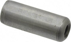 Gibraltar - 3/8" Diam x 1" Pin Length C-1215 Case Hardened Steel Pull Out Dowel Pin - 1 Beveled & 1 Threaded End - A1 Tooling