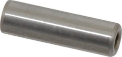 Gibraltar - 3/8" Diam x 1-1/4" Pin Length C-1215 Case Hardened Steel Pull Out Dowel Pin - 1 Beveled & 1 Threaded End - A1 Tooling