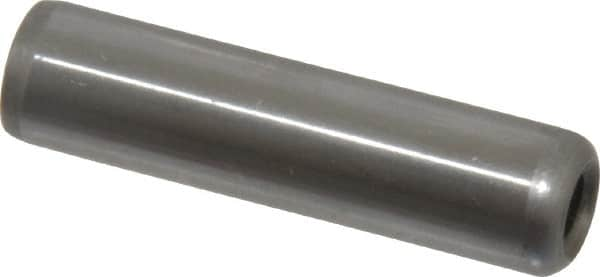 Gibraltar - 3/8" Diam x 1-1/2" Pin Length C-1215 Case Hardened Steel Pull Out Dowel Pin - 1 Beveled & 1 Threaded End - A1 Tooling