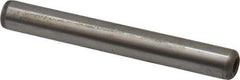 Gibraltar - 3/8" Diam x 3" Pin Length C-1215 Case Hardened Steel Pull Out Dowel Pin - 1 Beveled & 1 Threaded End - A1 Tooling