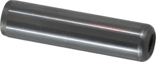 Gibraltar - 1/2" Diam x 2" Pin Length C-1215 Case Hardened Steel Pull Out Dowel Pin - 1 Beveled & 1 Threaded End - A1 Tooling