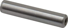 Gibraltar - 1/2" Diam x 2-1/2" Pin Length C-1215 Case Hardened Steel Pull Out Dowel Pin - 1 Beveled & 1 Threaded End - A1 Tooling