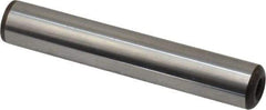 Gibraltar - 1/2" Diam x 3" Pin Length C-1215 Case Hardened Steel Pull Out Dowel Pin - 1 Beveled & 1 Threaded End - A1 Tooling