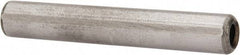 Gibraltar - 5/16" Diam x 2" Pin Length C-1215 Case Hardened Steel Pull Out Dowel Pin - 1 Beveled & 1 Threaded End - A1 Tooling