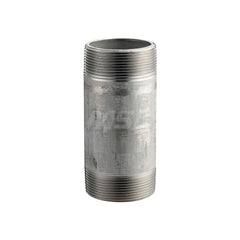 Stainless Steel Pipe Nipple: 1″ Pipe, 2″ OAL, Grade 304 & 304L Schedule 40