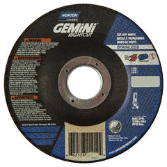 ‎4-1/2″ × 1.6″ × 22.2″ Gemini Non-Woven Depressed Center Wheel Type 27 24 Grit - A1 Tooling