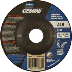 ‎4-1/2″ × 1/8″ × 7/8″ Gemini Non-Woven Depressed Center Wheel Type 27 46 Grit - A1 Tooling