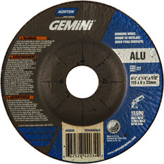 ‎4-1/2″ × 1/4″ × 7/8″ Gemini Non-Woven Depressed Center Wheel Type 27 - A1 Tooling