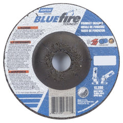 4″ × 1/4″ × 5/8″ BlueFire Non-Woven Depressed Center Wheel Type 27 Zirconia Alumina / Aluminum Oxide - A1 Tooling