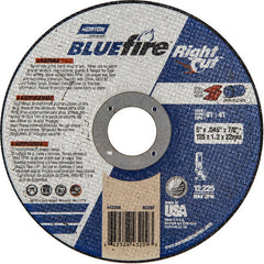 5 × 1/16 × 7/8″ BlueFire RightCut Right Angle Cut-Off Wheel A 36 Q Type 01/41 - A1 Tooling