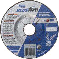 ‎4-1/2 × 1/8 × 7/8″ BlueFire Grinding Wheel ZA 30 U Type 27 - A1 Tooling