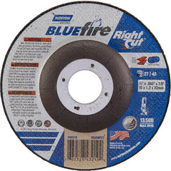 ‎4-1/2 × 1/16 × 7/8″ BlueFire RightCut Cutting Wheel A 36 R Type 27/42 - A1 Tooling