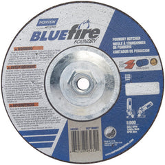 7″ × 1/8″ × 5/8″ BlueFire Non-Woven Depressed Center Wheel Type 27 Zirconia Alumina / Aluminum Oxide - A1 Tooling