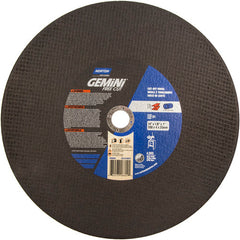 14″ × 1/8″ × 1″ Gemini Stationary Saw Cut-Off Wheel Aluminum Oxide - A1 Tooling