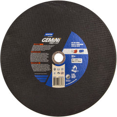 14″ × 3/32″ × 1″ Gemini Chopsaw Cut-Off Wheel Aluminum Oxide - A1 Tooling