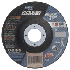 ‎4-1 /2″ × 0.045″ × 7/8″ Gemini Right Angle Cut-Off Wheel Type 27/42 Aluminum Oxide - A1 Tooling