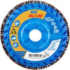 5″ × 1/4″ × 7/8″ SG Blaze R980P Flap Disc Type 27 Flat 80 Grit - A1 Tooling